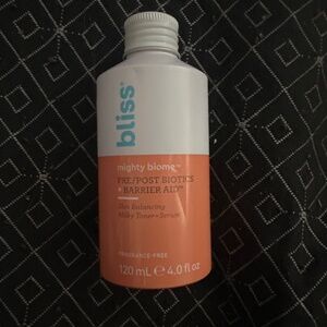 Bliss mighty biome milky toner and serum